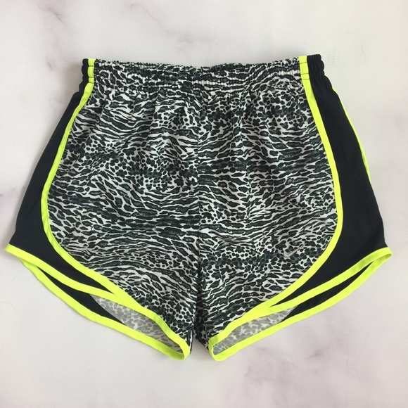 nike leopard print running shorts